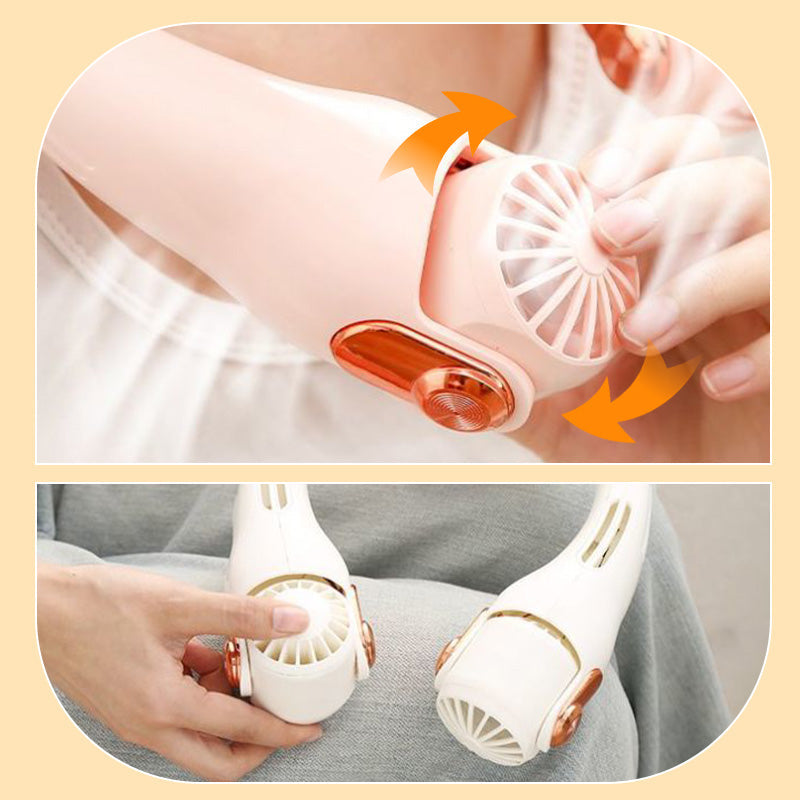 NeckBreeze — Handsfree Nekventilator | 50% KORTING