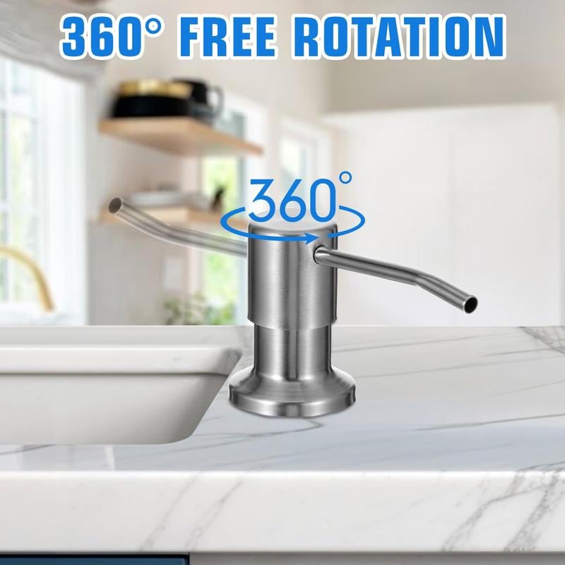 SoapEase — Elegante Keukenzeepdispenser | 50% KORTING