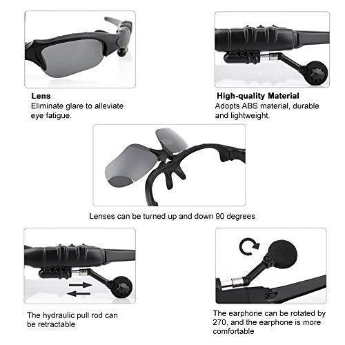 SoundVision™ Draadloze Sportbril met Bluetooth & Polarisatie