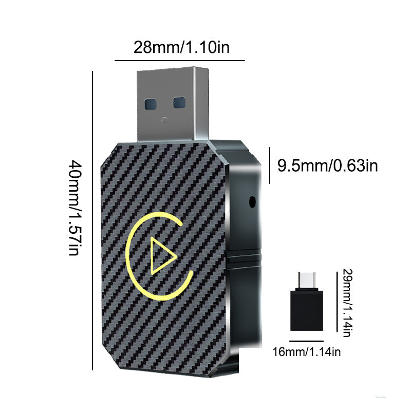 Minikabel Losse CarPlay-adapter