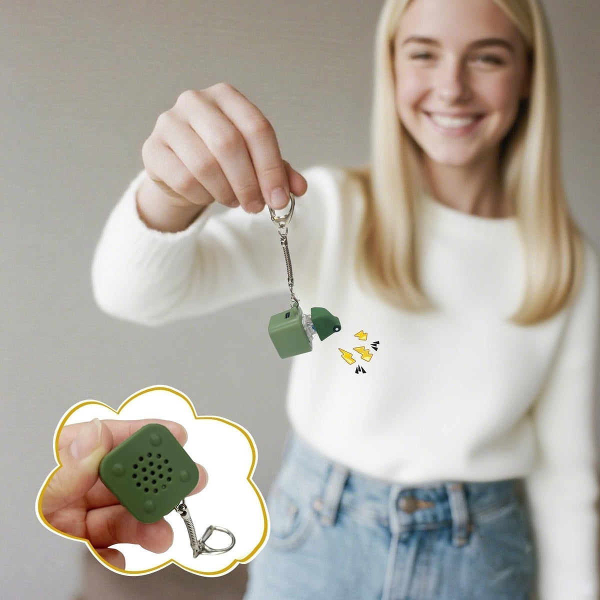 FroGlow Croaking Keychain – Stress verminderen