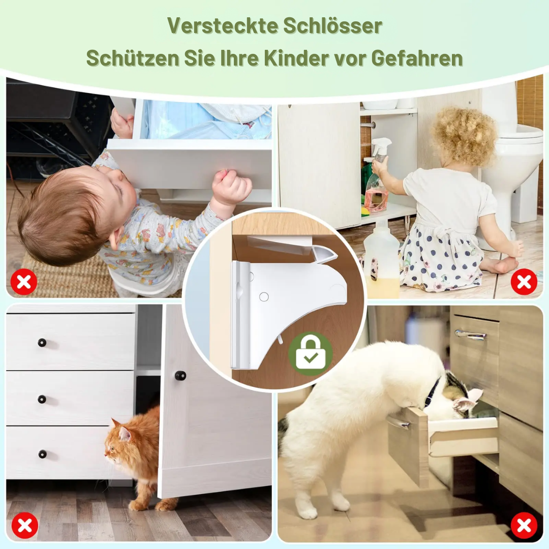 SafeGuard Pro – Verborgen kastslot | 1+2 GRATIS