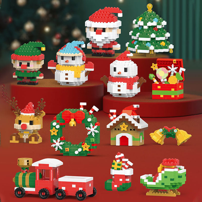 MerryBlocks – Kerst Mini Bouwset | 50% KORTING