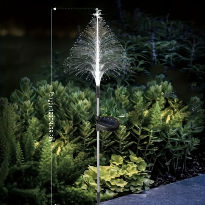 SolarGlow – Set van 3 kleurveranderende kerstbomen