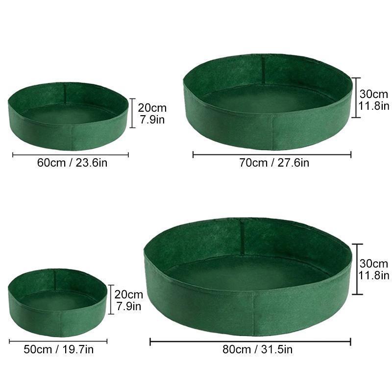 Plantenzak van nonwoven materiaal