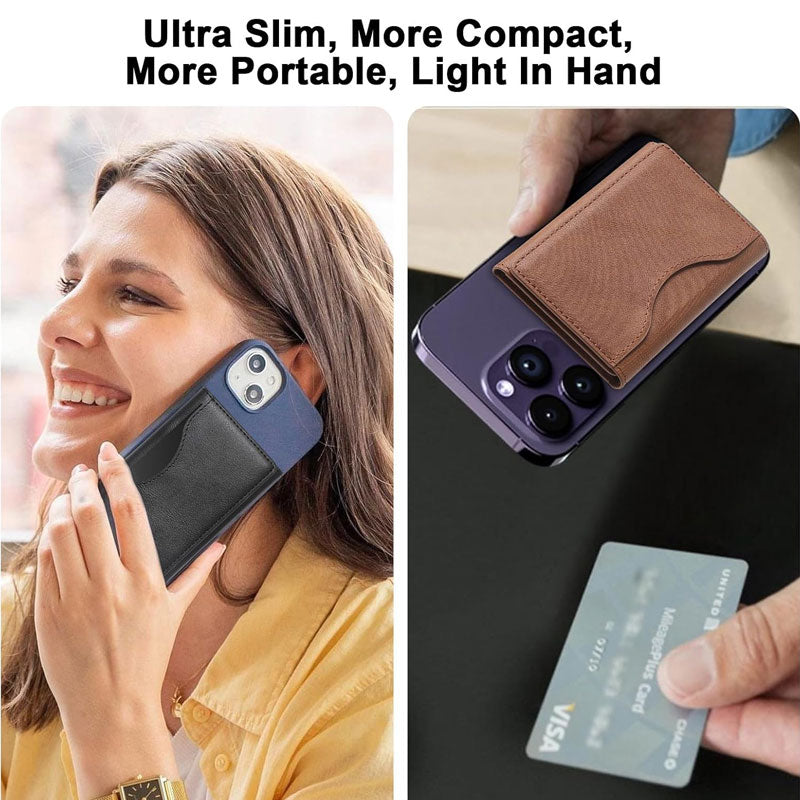 Magnetische portemonnee voor mobiele telefoons