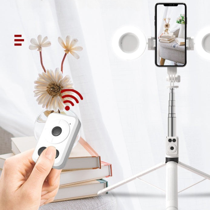 SnapPro - 6-i-1 6-i-1 Bluetooth selfie stick | Allround voor perfecte foto's | 50% KORTING