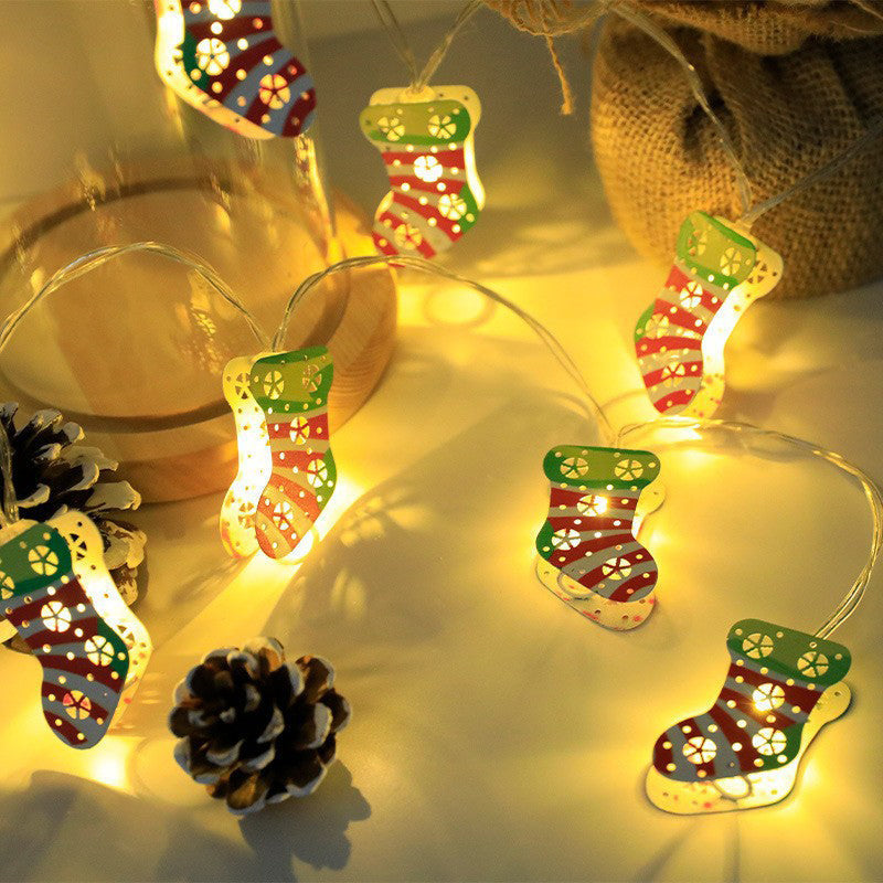 NordicGlow – Kerst LED ijzeren decoratieve lichtketting