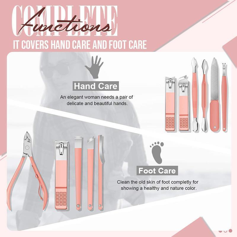 Clarity – 16-delige nagelverzorgingsset in 10 kleuren | 50% KORTING