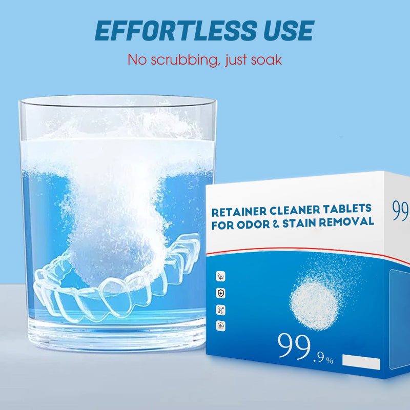 CrystalPure — Bruistabletten Gebitsprothese Reiniging | 1+2 GRATIS