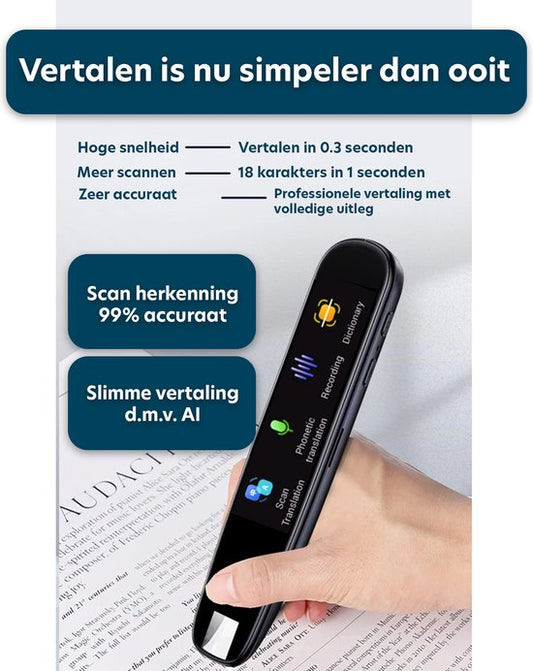 Transy - Communiceer moeiteloos in 112 talen! | 50% KORTING
