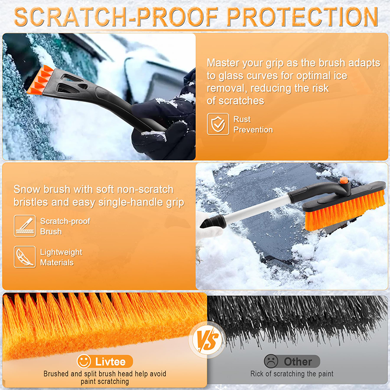 Winter Warrior Borstel — Makkelijk Krachtig Schoonmaken