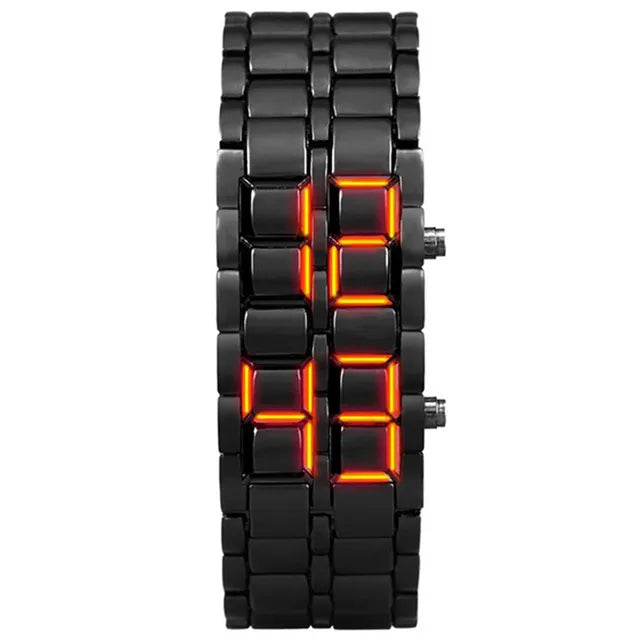 Lava — Digitaal LED Horloge | 1+1 GRATIS
