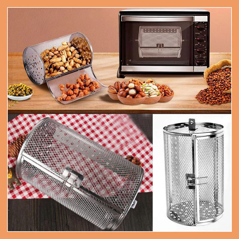 Automatische roterende grill van roestvrij staal