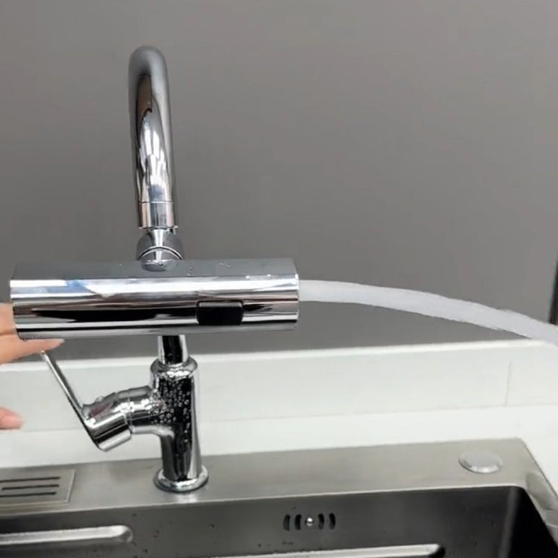FlexiFlow™ – Uittrekbare Keukenkraansproeier voor Maximaal Bereik & Minimale Spetters | 50% KORTING