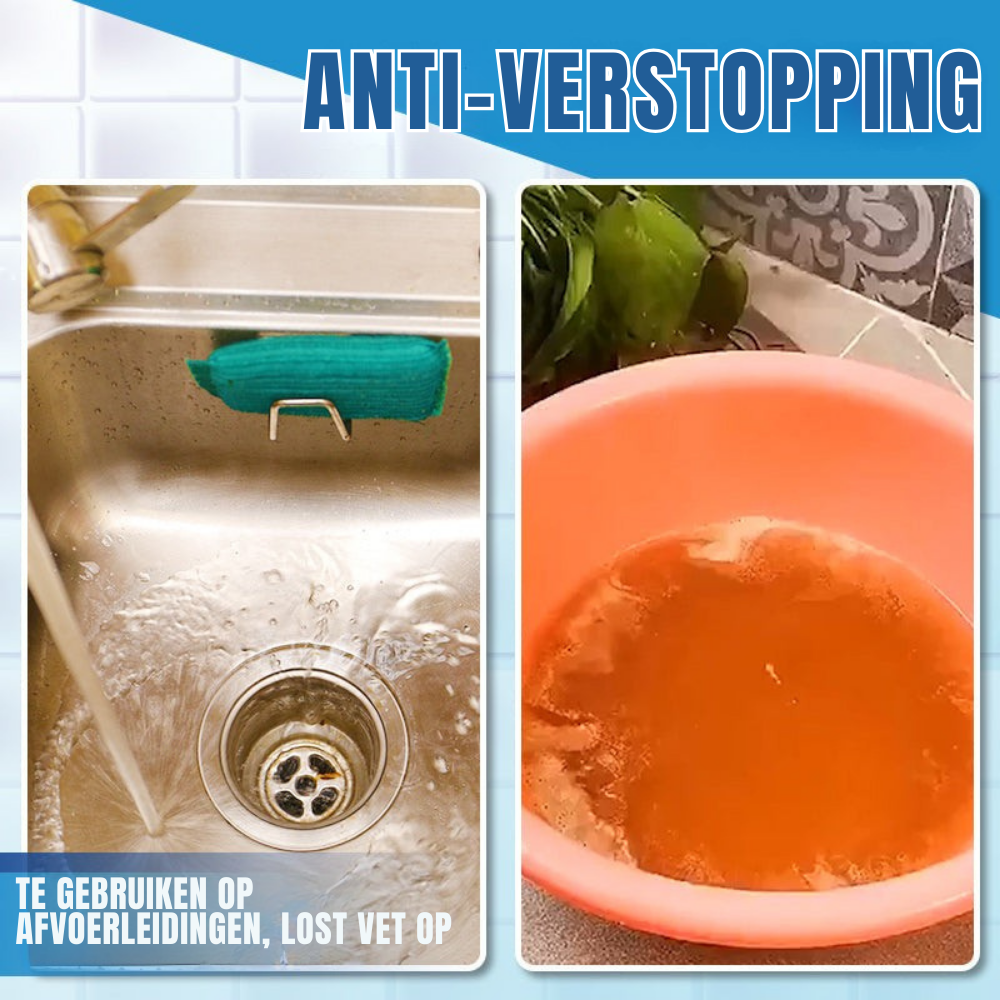 DrainGuard – Krachtige Afvoerreiniger 100g | 1+1 GRATIS