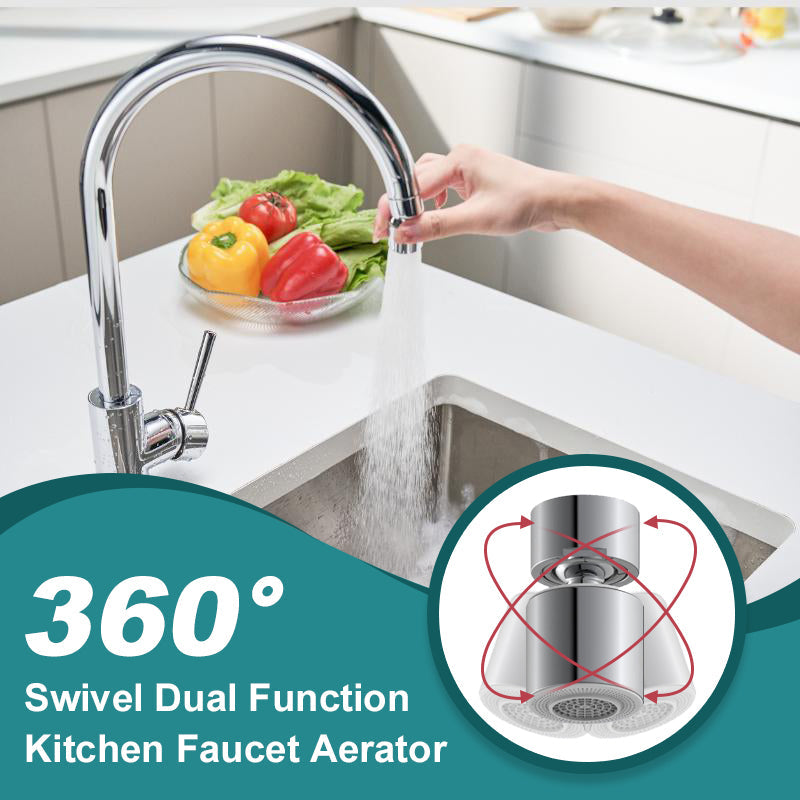 AquaSpin – 360° Kraanreiniger Upgrade | 1+1 GRATIS