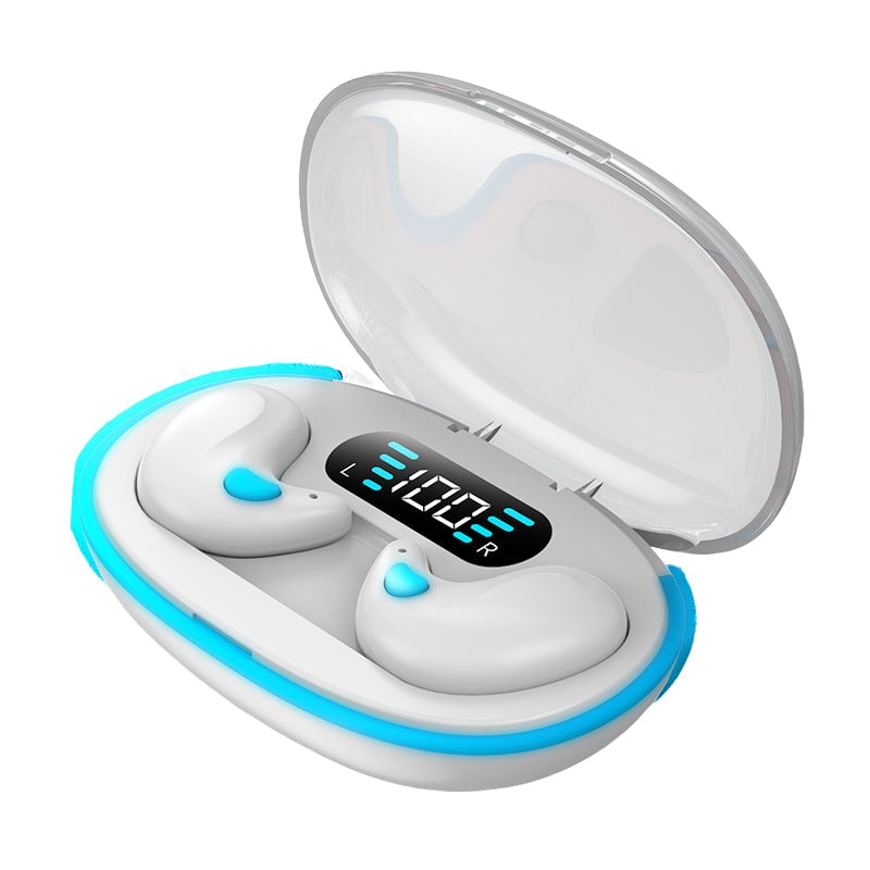 ClearVibe™ – Draadloze Beengeleidings-Oordopjes met Slim Display! | 50% KORTING