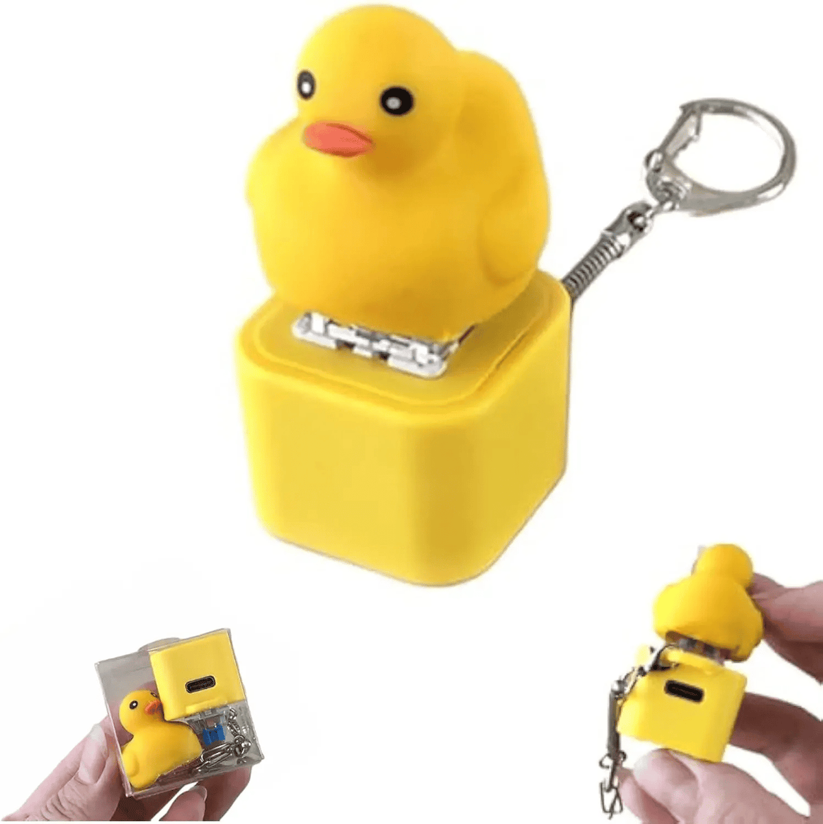 FroGlow Croaking Keychain – Stress verminderen