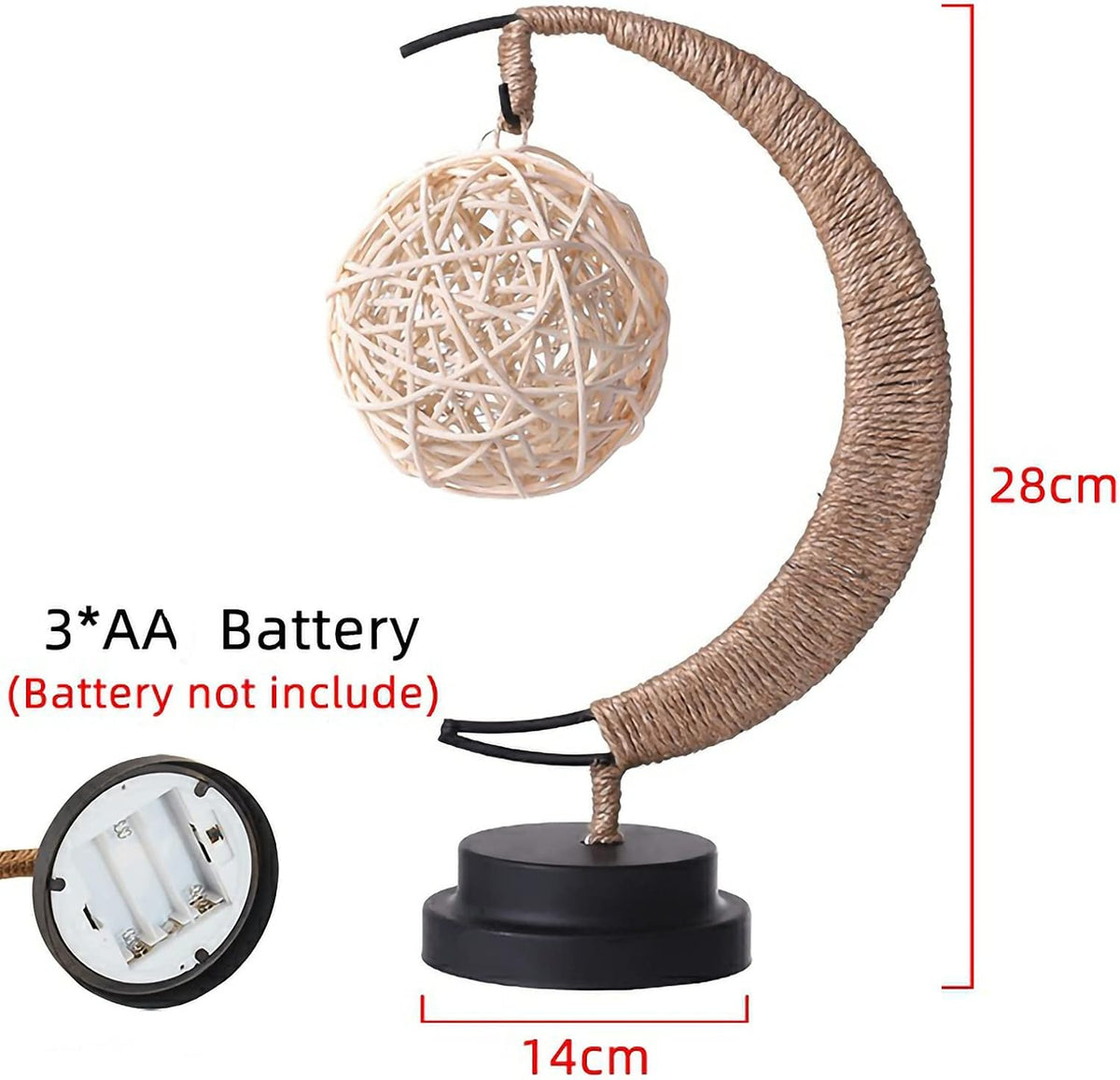 LumiGlow – Betoverde Maanlamp