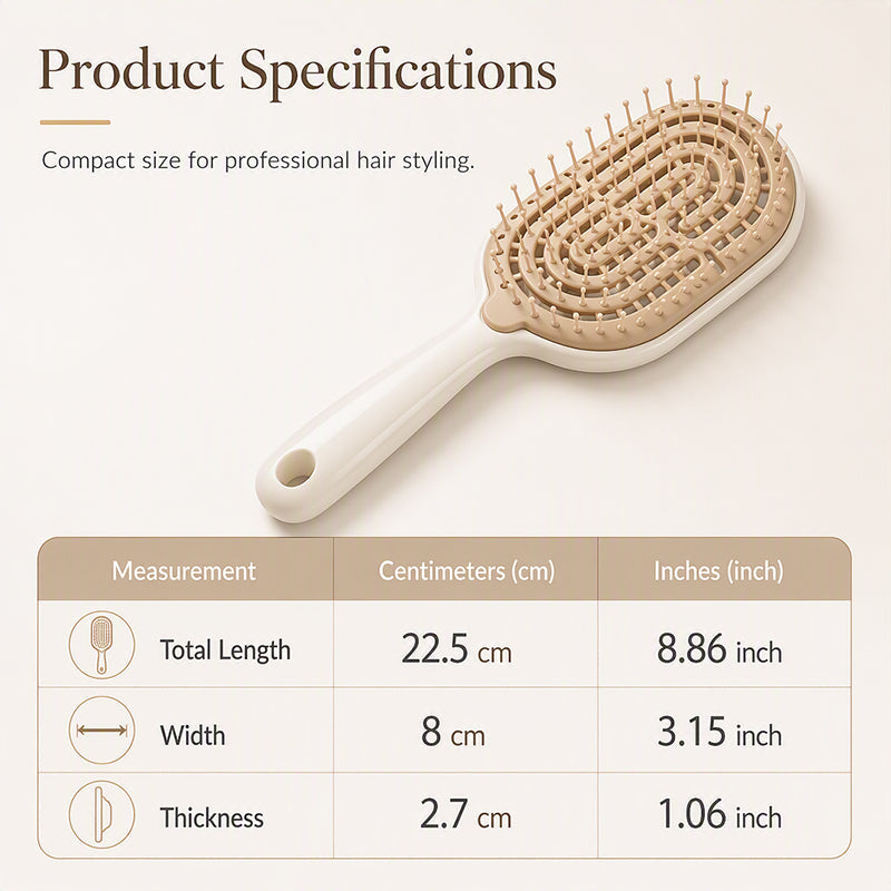 CleanSweep — Zelfreinigende Ontklittende Haarborstel | 1+1 GRATIS