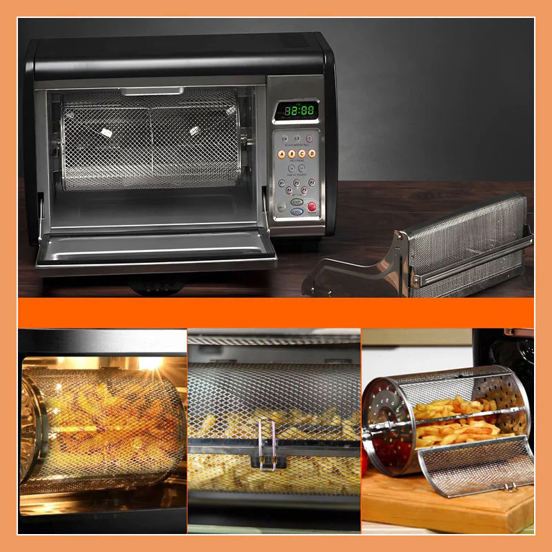 Automatische roterende grill van roestvrij staal