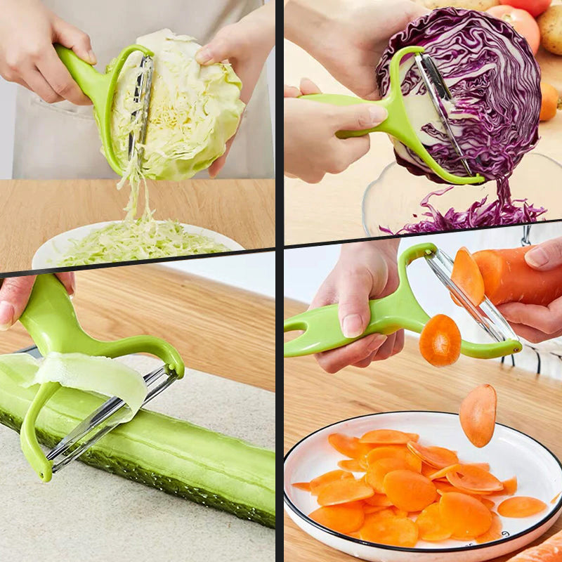 SliceMaster - Ultrascherp mes voor moeiteloos schillen en snijden | 1+1 GRATIS