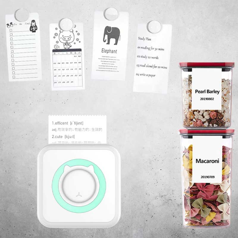 PocketPix – Slimme draadloze miniprinter | 50% KORTING