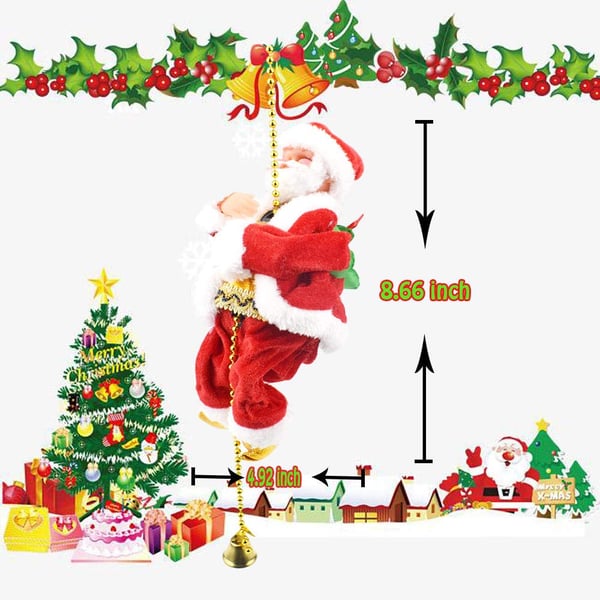 JollyClimb – Dansende en zingende Kerstman | 50% KORTING