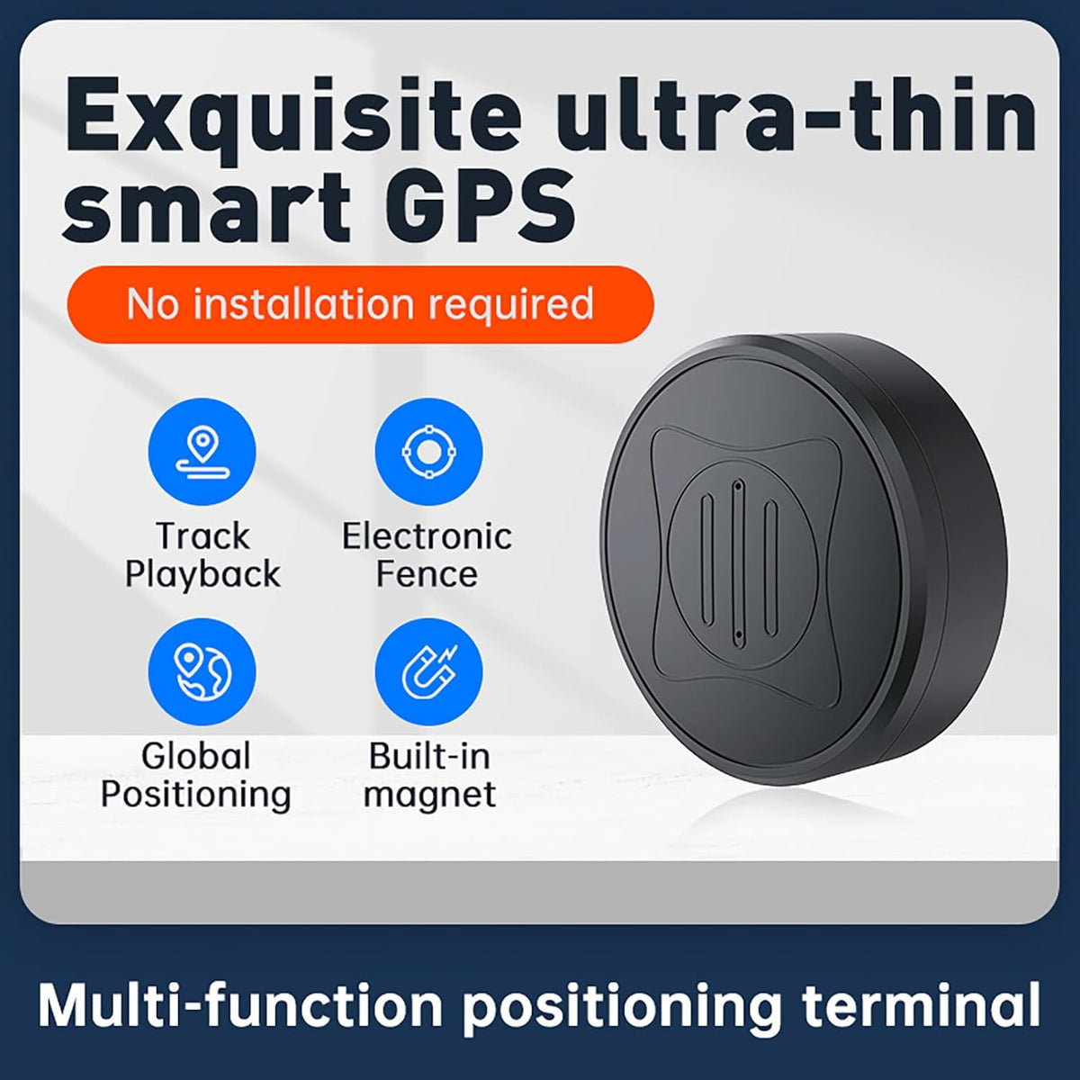 Magnetische mini GPS tracker zender Real-time lokalisatie