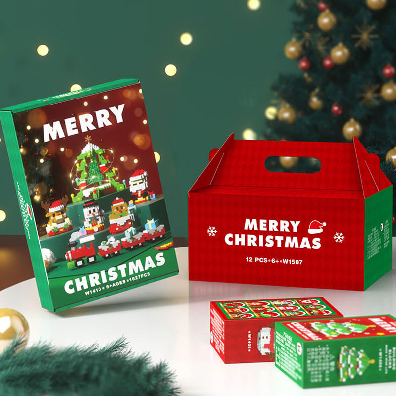 MerryBlocks – Kerst Mini Bouwset | 50% KORTING
