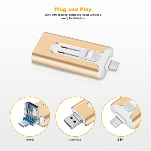 DataSwift – 4-in-1 USB Stick 256GB | 50% KORTING