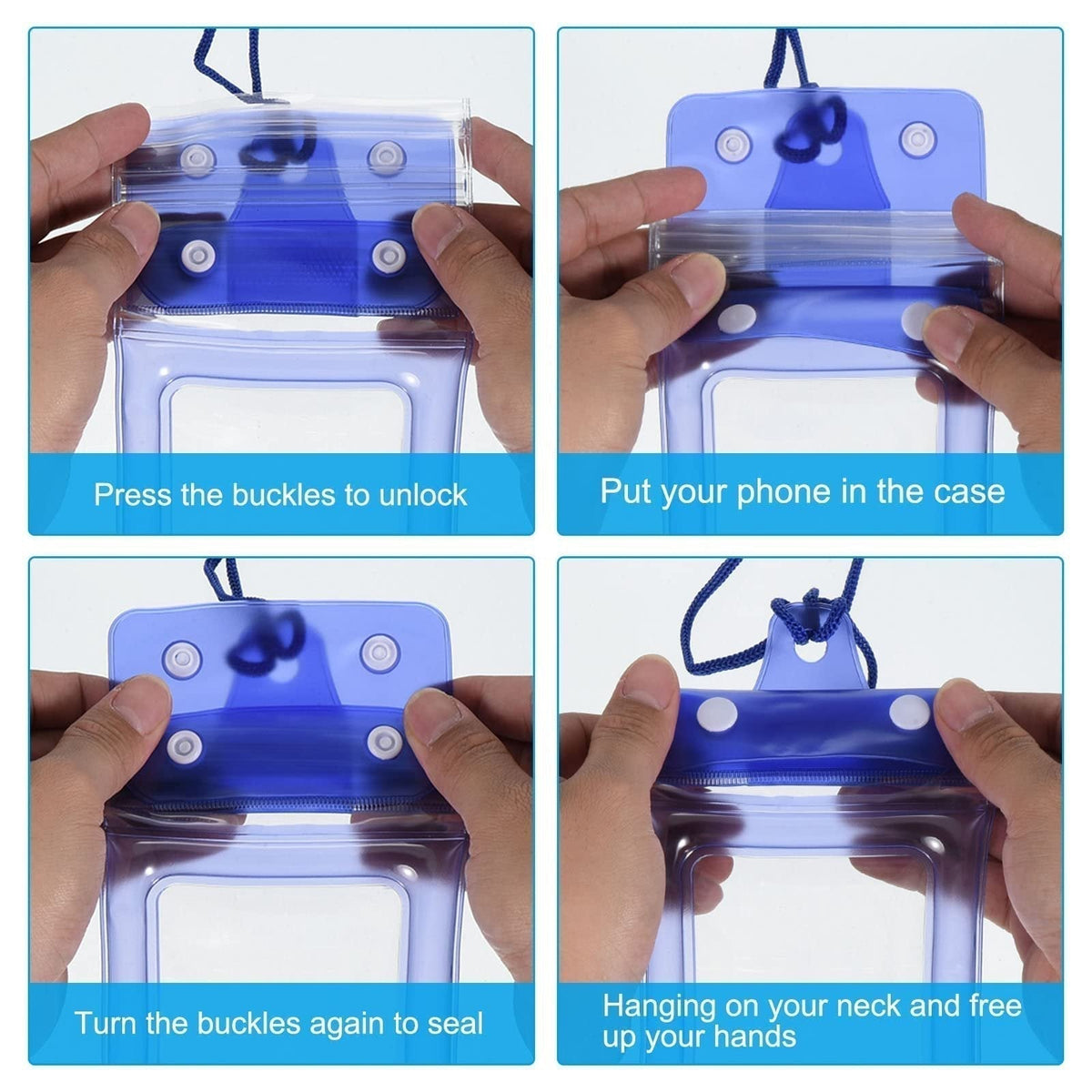 AquaShield — Waterdichte Telefoonhoes | 1+1 GRATIS