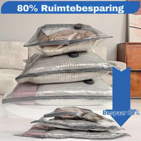 SpaceSaver – USB Compressieset voor Reizen | 50% KORTING