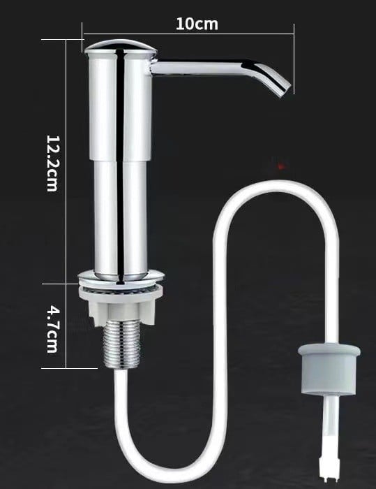 SoapEase — Elegante Keukenzeepdispenser | 50% KORTING