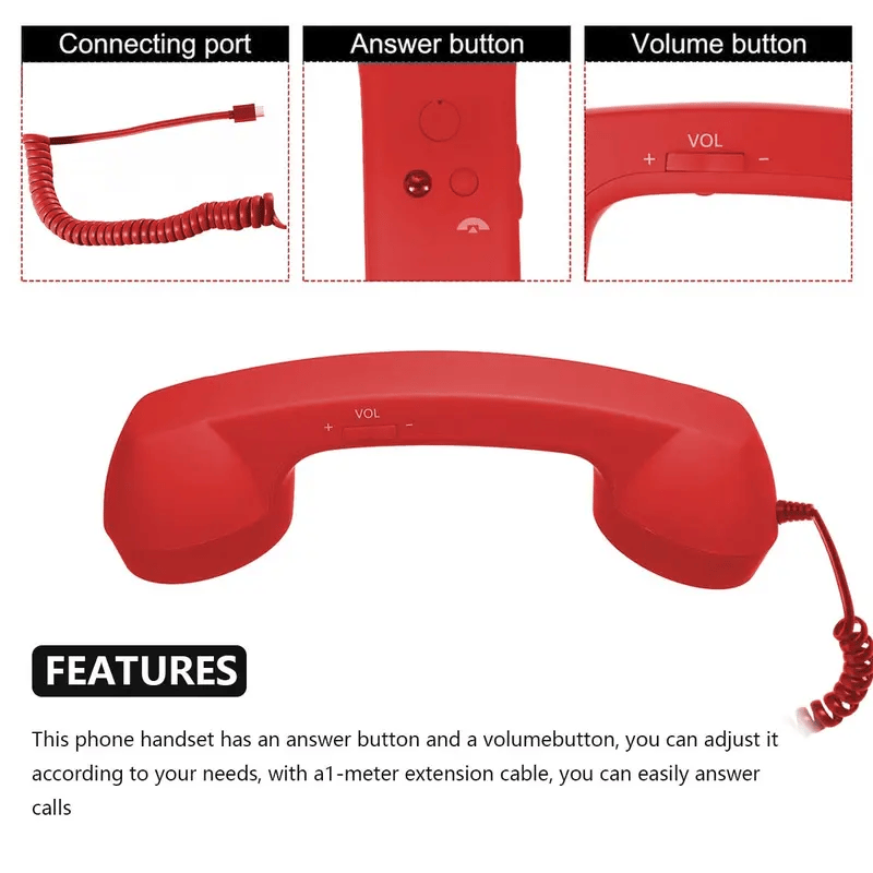 RetroCall – Klassieke telefoonhoorn