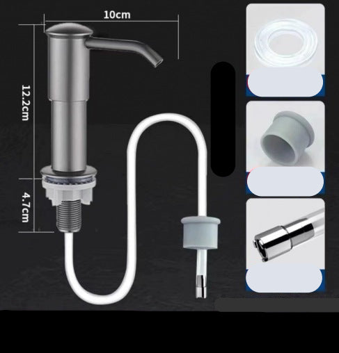 SoapEase — Elegante Keukenzeepdispenser | 50% KORTING
