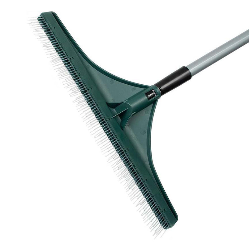 TurboSweep — Telescopische Hark voor Gazon & Tapijt | 50% KORTING