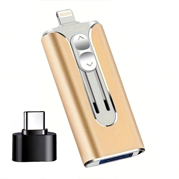 32~256 GB Micro USB + 8-pins + USB 3.0 4-in-1 handige computer-U-schijf | 50% KORTING