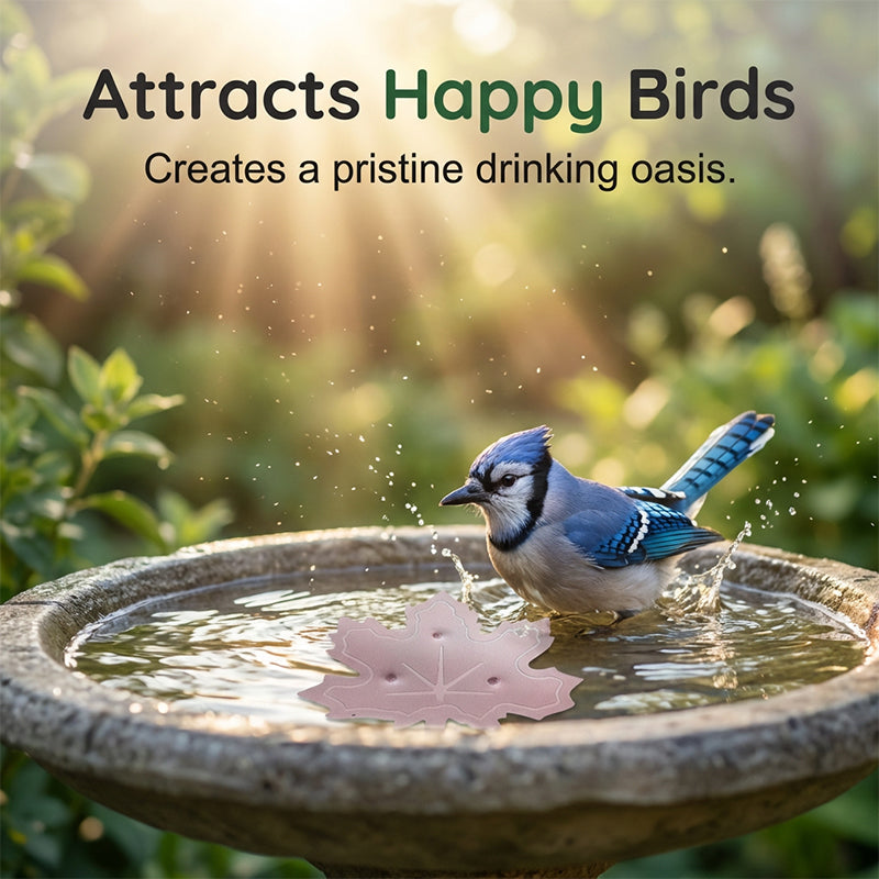AquaLeaf — Vogelbad Waterreiniger | 50% KORTING
