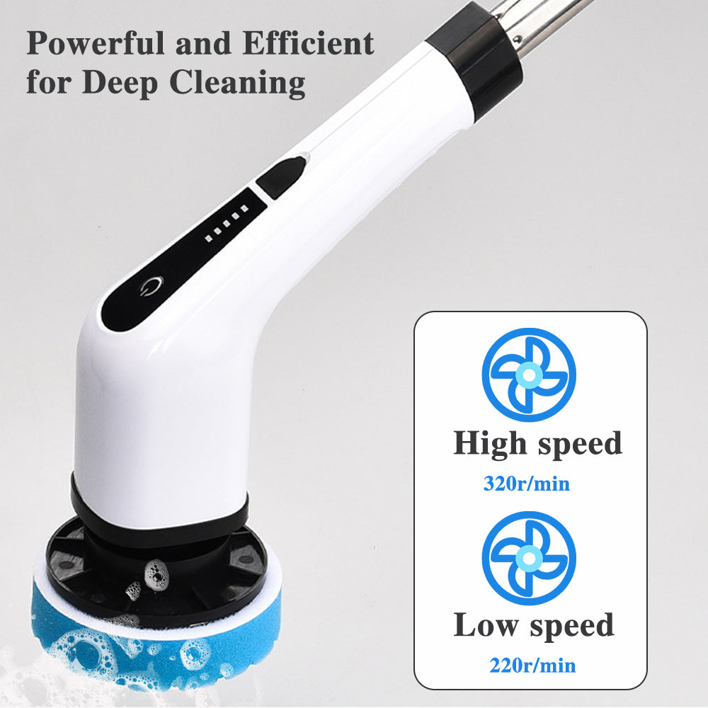 ScrubPro — 7-in-1 Elektrische Reinigingsborstel | 50% KORTING