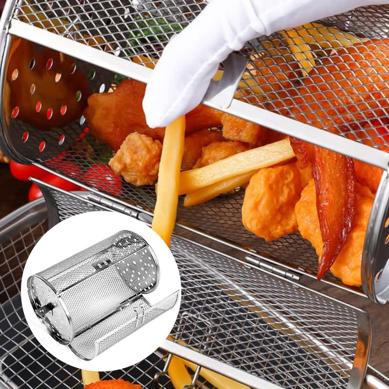 Automatische roterende grill van roestvrij staal