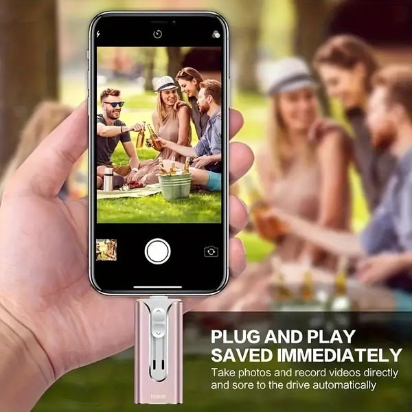 32~256 GB Micro USB + 8-pins + USB 3.0 4-in-1 handige computer-U-schijf | 50% KORTING
