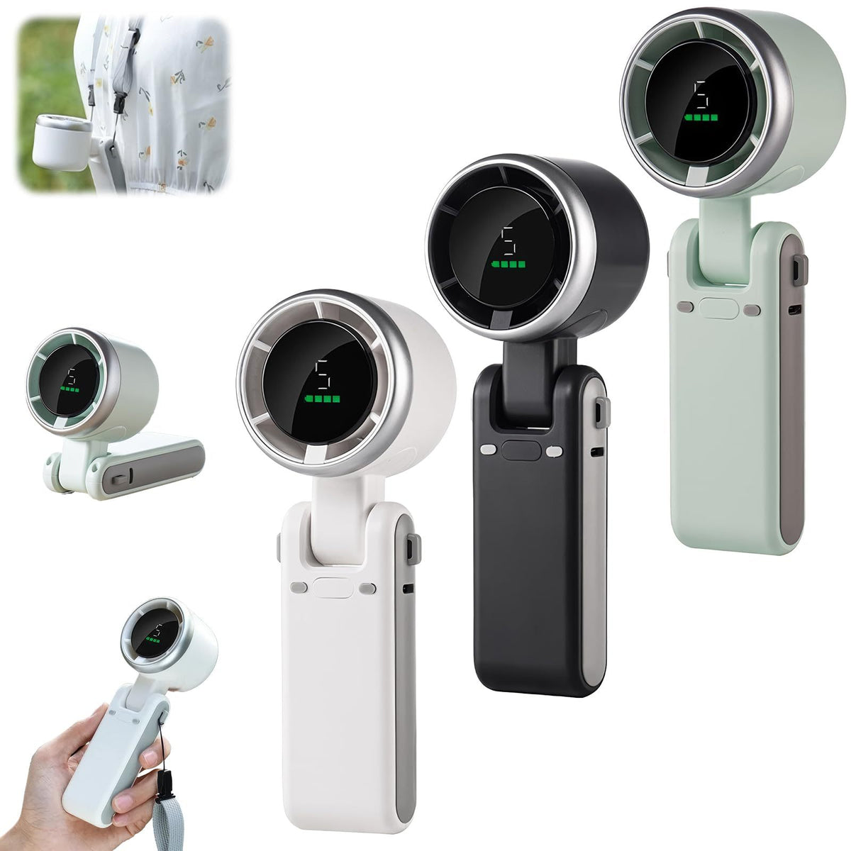 BreezeFlex – Opvouwbare 180° Turboventilator | 1+1 GRATIS