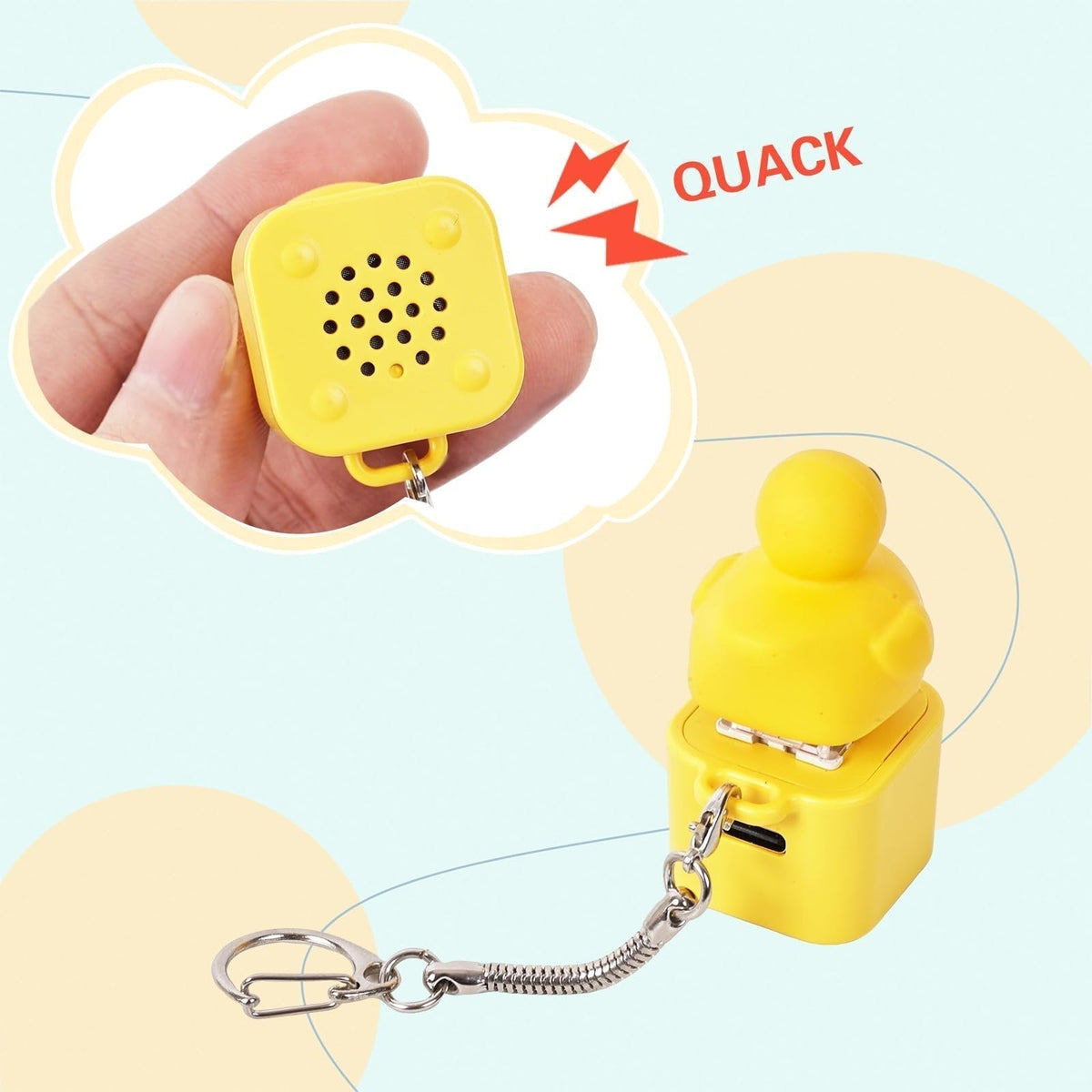 FroGlow Croaking Keychain – Stress verminderen