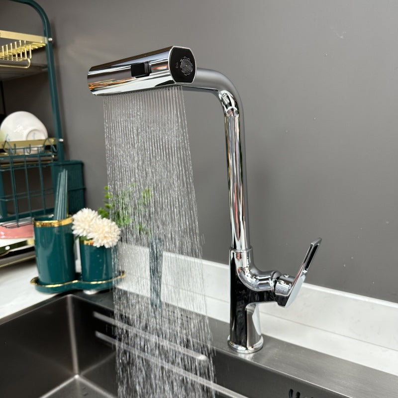 FlexiFlow™ – Uittrekbare Keukenkraansproeier voor Maximaal Bereik & Minimale Spetters | 50% KORTING