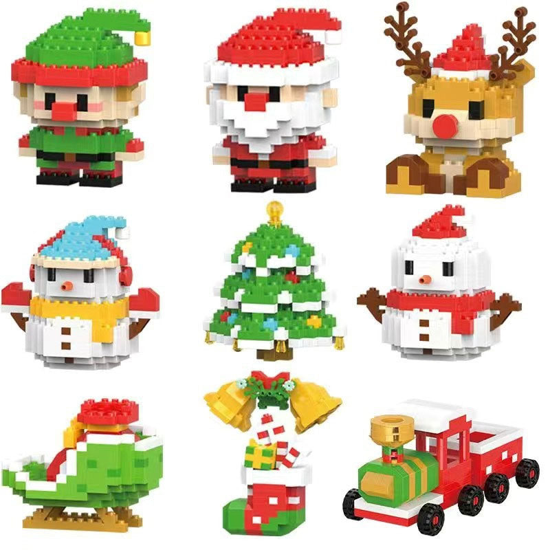 MerryBlocks – Kerst Mini Bouwset | 50% KORTING