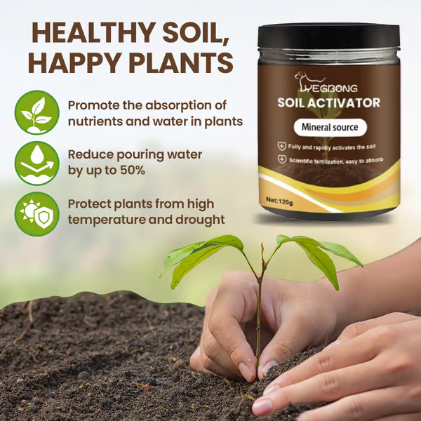 SoilRevive 120g – Bodem Activator Poeder | 1+1 GRATIS