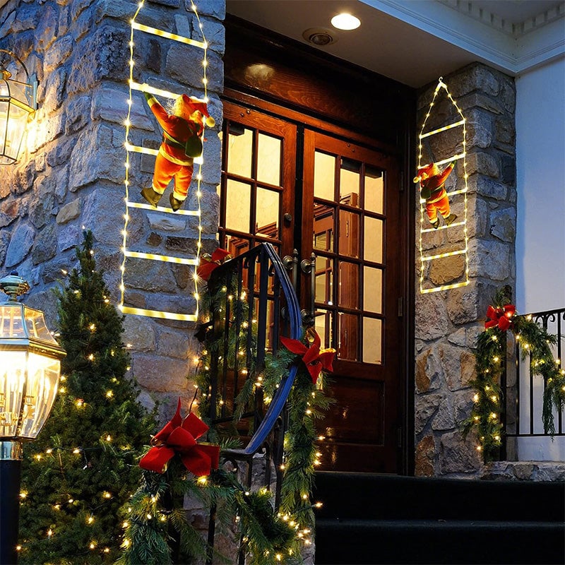 Xmasglow – Kerstladderverlichting met de Kerstman