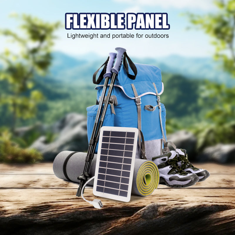 SunPower — Flexibel Zonne-Oplaadpaneel | 1+1 GRATIS
